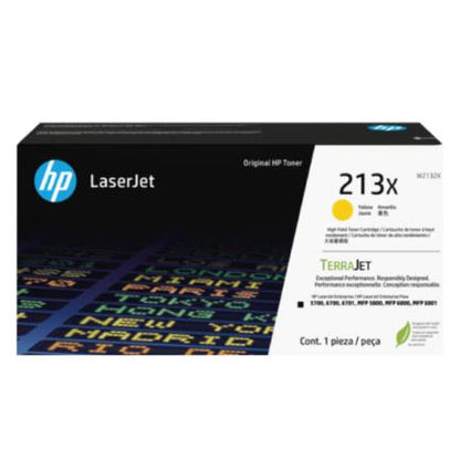 HP 213X YLW ORIGINAL LASERJET TONER CRTG