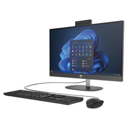 HP ProOne 245 23.8 inch G10 All-in-One Desktop PC,23.8" FHD LED UWVA 250N Anti-Glare (1920 x 1080, 1.78 (16:9)),AMD Ryzen 3 7320U (2.40 GHz, up to 4.10 GHz, 4 cores) with AMD Radeon™ Graphics,512GB M.2 PCIe NVMe 2280 Value 3X4 SSD,8GB 6400MHz LPDDR5 ...