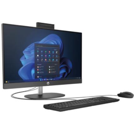 HP ProOne 245 23.8 inch G10 All-in-One Desktop PC,23.8" FHD LED UWVA 250N Anti-Glare (1920 x 1080, 1.78 (16:9)),AMD Ryzen 5 7520U (2.80 GHz, up to 4.30 GHz, 4 cores) with AMD Radeon™ Graphics,256GB M.2 PCIe NVMe 2280 Value 4X4 SSD,8GB 6400MHz LPDDR5 ...