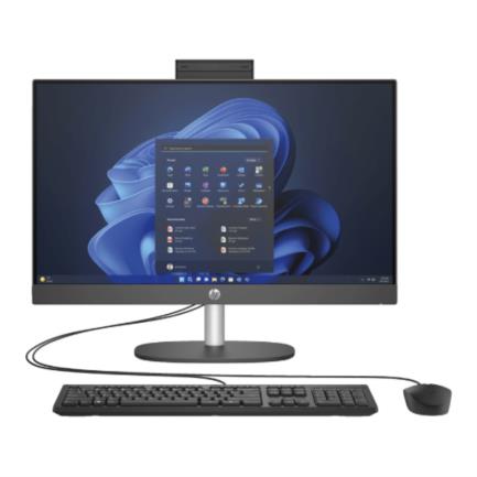 HP ProOne 240 G10 FHD IPS UWVA 23.8" AiO, Intel Core i5 13th 10 Nucleos hasta 3.4Ghz/12MB cache, Video Intel Iris X, SSD 512GB M.2 PCIe, 8GB DDR4 3200Mhz (1x8GB),Teclado y Mouse USB,Wi Fi 6 RealteK 2x2 / Bluetooth 5.3, Windwos 11 HOME , Base de Altur...