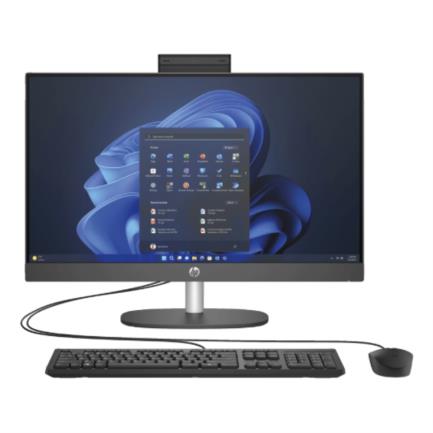 HP ProOne 245 23.8 inch G10 All-in-One  FHD LED UWVA 250N Anti-Glare (1920 x 1080, 1.78 (16:9)),AMD Ryzen 7 7730U (2.0 GHz, up to 4.50 GHz, 8 cores) with AMD Radeon™ 596989-A Graphics, 512GB M.2 PCIe NVMe 2280  SSD, 8GB 3200MHz DDR4 ,USB,Wired USB St...