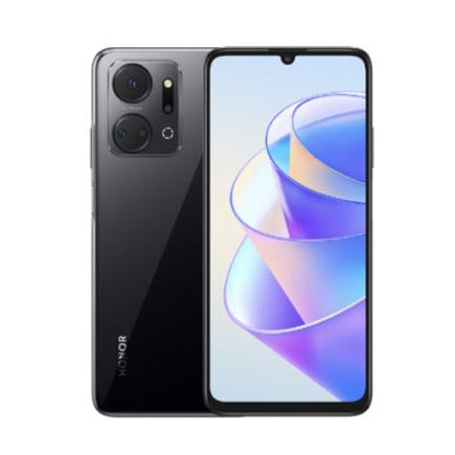 Smartphone Honor X7A 6.74" 128GB/6GB Cámara 50MP+5MP+2MP+2MP/8MP Mediatek Android 12 Color Negro Medianoche