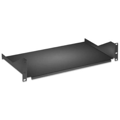 CHAROLA FIJA RACK O GABINETE 19IN 2U 40CM SOPORTA 25KG