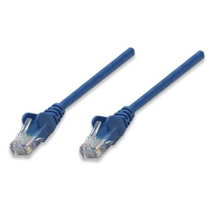 CABLE DE RED PATCH CAT5E RJ45 0.50M AZUL