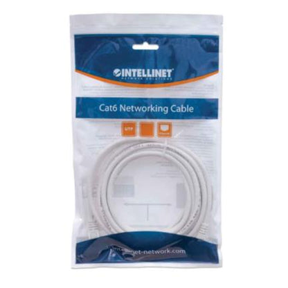 CABLE DE RED PATCH CAT6 RJ45 0.5M BLANCO