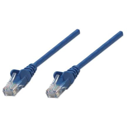 CABLE DE RED PATCH CAT5E RJ45 7.6M AZUL