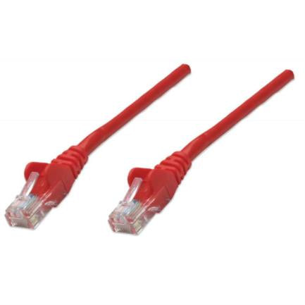 CABLE DE RED PATCH CAT6 RJ45 1.0M ROJO