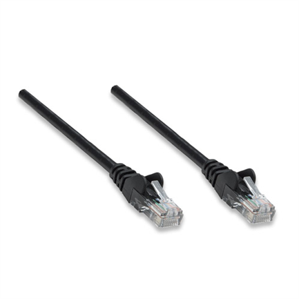 CABLE DE RED PATCH CAT5E RJ45 7.6M NEGRO