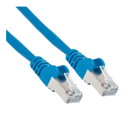 CABLE DE RED PATCH CAT6A RJ45 0.90M SFTP BLINDADO AZUL