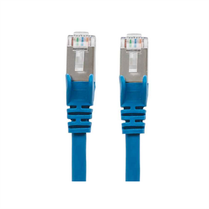 CABLE DE RED PATCH CAT6A RJ45 4.2M SFTP BLINDADO AZUL