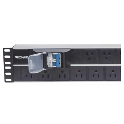 PDU BARRA MULTICONTACTO 15 CONTACTOS DOBLE INTERRUPTOR RACK