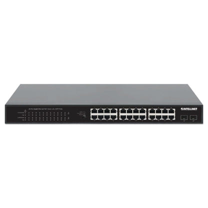 PoE Switch Intellinet GB 24 ptos 19" 30W pto 370W