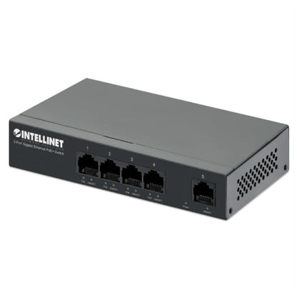 PoE Switch Intellinet GB  5 ptos 30W pto 40W