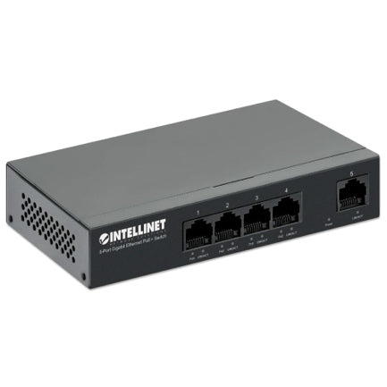 PoE Switch Intellinet GB  5 ptos 30W pto 40W