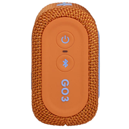 Altavoz JBL Portátil Bluetooth GO 3.5 Horas de Batería y Resistente al agua Color Naranja