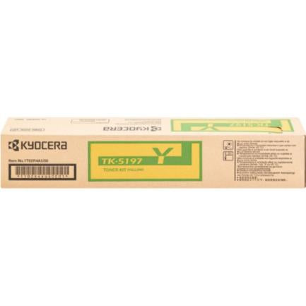 Tóner Kyocera TK-5197Y 7K Páginas Compatible TASKalfa 308ci/306ci Color Amarillo