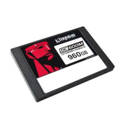 Unidad de Estado Sólido Kingston DC600M SATA Enterprise SSD 960GB 2.5" Uso Mixto