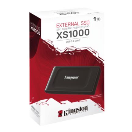 SSD ESTADO SOLIDO KINGSTON PORTATIL 1TB XS1000 USB 3.2 GEN 2