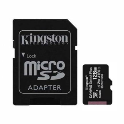 MICRO SDXC MEMORIA KINGSTON 128GBCANVAS SELECT PLUS 100R A1 C10