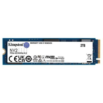 SSD ESTADO SOLIDO KINGSTON 2000G NV2 M.2 2280 PCIE 4.0 NVME SS