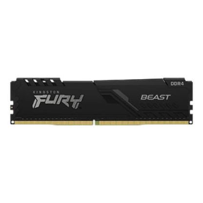 Memoria Ram Kingston FURY Beast 8 GB 2666MHz DDR4 CL16 DIMM Color Negro