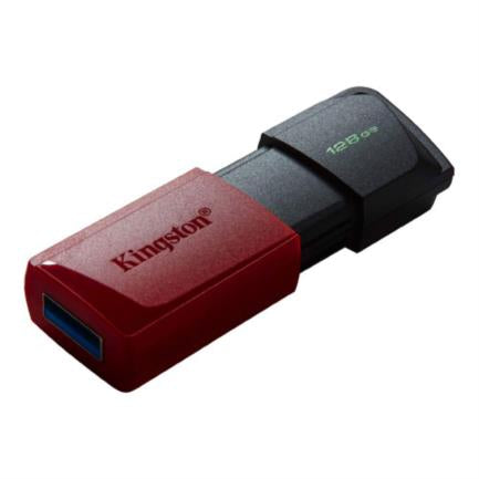 USB 3.2 MEMORIA KINGSTON 128GB DT EXODIA M TAPA DESLIZABLE (NEGRA-