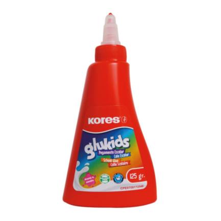 PEGAMENTO LIQUIDO  KORES BLANCO GLUKIDS 125GRS