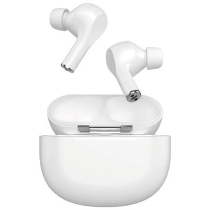 Audífonos Inalámbricos Klip TWS Xtreme ZoundBuds KTE-250WH Bluetooth Estuche de Carga 21h de Duración Color Blanco