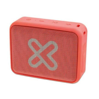 Bocina Portátil Klip Xtreme Nitro KBS-025OR Bluetooth TWS IPX7 Micrófono y Batería Recargable Incorporada 2000mAh Coral