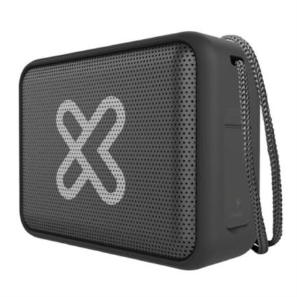 Bocina Portátil Klip Xtreme Nitro KBS-025GR Bluetooth TWS IPX7 Micrófono y Batería Recargable Incorporada 2000mAh Gris