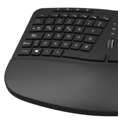 Teclado Inalámbrico Premium Klip Xtreme Trascend Wireless KBK-530S Ergonómico 2.4GHz