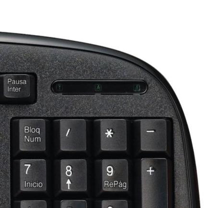 Teclado Alámbrico Klip Xtreme Stylus KBK-050S  Conexión USB Ergonómico Color Negro