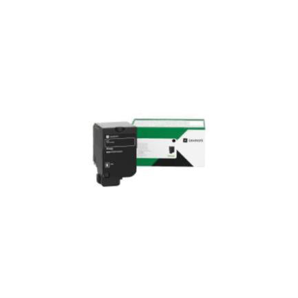 Cartucho de toner Lexmark color negro del programa de devolucion para 5 mil paginas