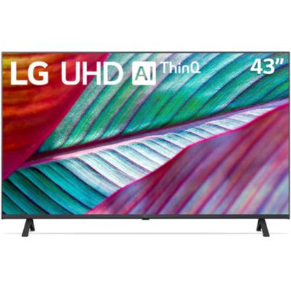 Televisor LG 43" Al ThinQ Smart TV 4K UHD Resolución 3840x2160 WebOS 23