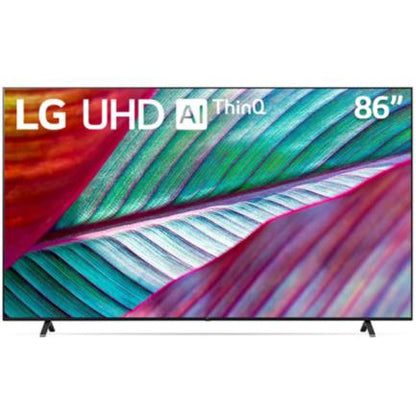 Televisor LG 86" AI ThinQ UR8750 Smart TV 4K Ultra HD Resolución 3840x2160 WebOs 23