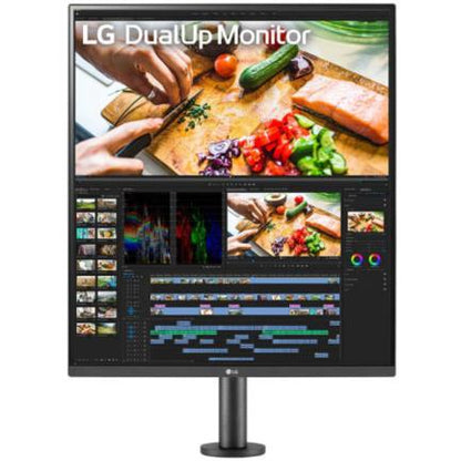 Monitor LG 28" DualUp Ergo Resolución 2560x2880 Panel Nano IPS