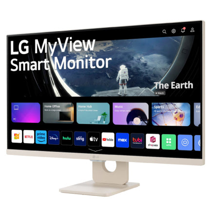 Monitor LG 27 pulgadas Myview Smart TV WebOs23 IPS 1920x1080 HDMI USB 1 yr garantia