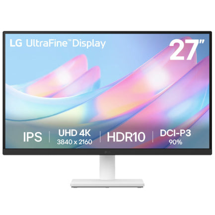 Monitor LG 27 pulgadas Ultrafine 4K IPS 3840x2160 60 Hz HDMI DP 1 year de garantia