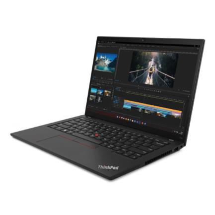 Lenovo ThinkPad T14 Intel® Core™ i7 i7-1355U Computadora portátil 35.6 cm (14") WUXGA 16 GB DDR5-SDRAM 512 GB SSD Wi-Fi 6E (802.11ax) Windows 11 Pro Negro