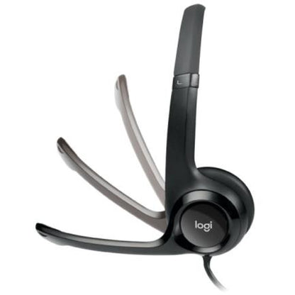 Logitech ClearChat Comfort Auriculares Alámbrico Llamadas/Música Negro