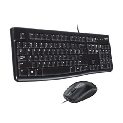 TECLADO/MOUSE LOGITECH MK120 NEGRO USB PC