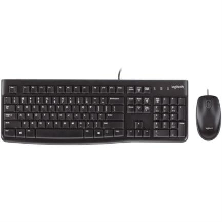 TECLADO/MOUSE LOGITECH MK120 NEGRO USB PC