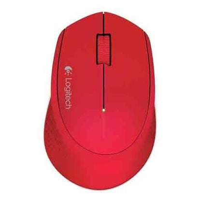 MOUSE LOGITECH M280 ROJO OPTICO INALAMBRICO