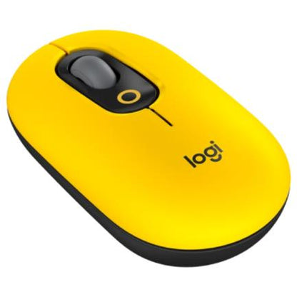 Mouse Logitech Pop Inalámbrico con Función Emojis Personalizable 1000dpi Color Blast