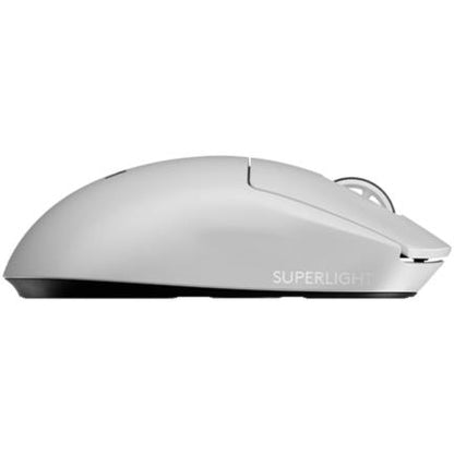 Mouse Logitech Pro X Superlight 2 Inalámbrico 32000dpi Lightspeed para Juegos Color Blanco