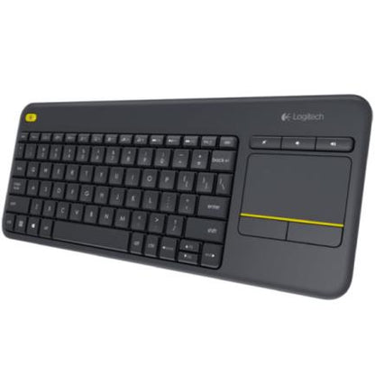 Logitech K400 Plus teclado Oficina RF inalámbrico Negro