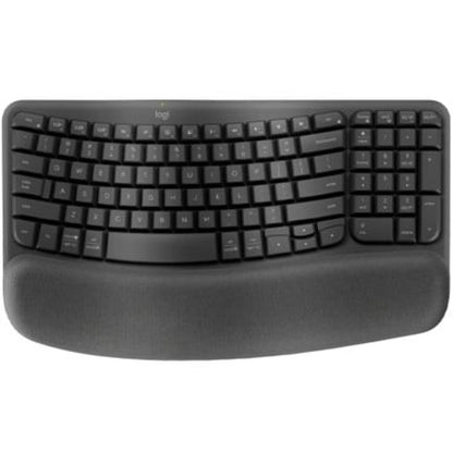 Logitech Wave Keys teclado Oficina RF inalámbrico + bluetooth QWERTY Español Grafito