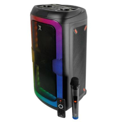 BAFLE 8 PULG RGB CON MICROFONO INALAMBRICO JOY