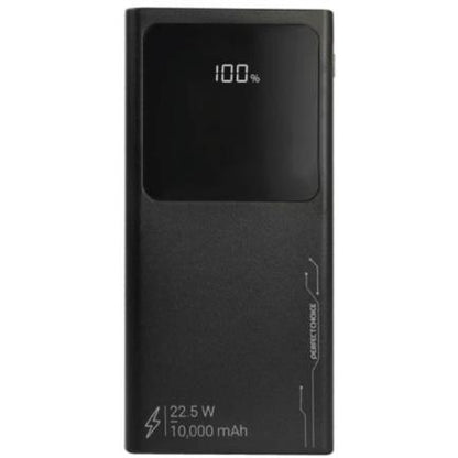 POWER BANK CARGA RAPIDA 10 000 MAH 22.5W NEGRO