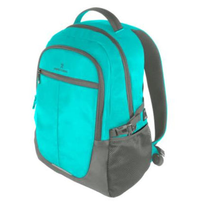 Mochila Perfect Choice Vagary para Laptop 15.6" Color Verde-Gris